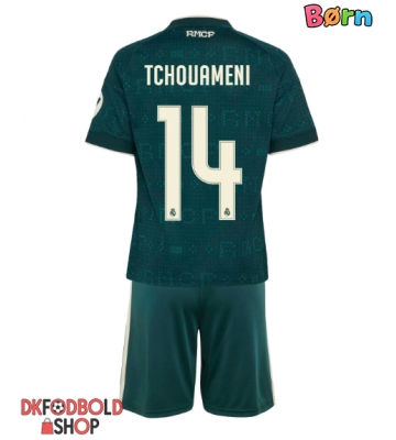 Real Madrid Aurelien Tchouameni #14 Udebanesæt Børn 2026-27 Kort ærmer (+ korte bukser)